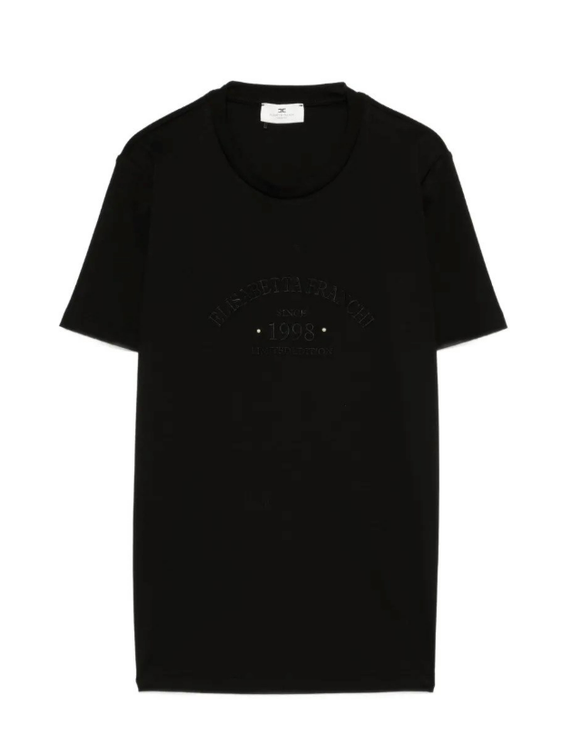 T-SHIRT WITH LOGO EMBROIDERY 
