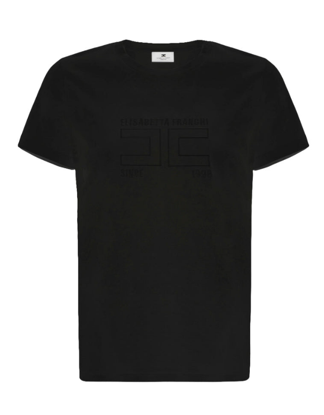 T-SHIRT WITH EMBROIDERED LOGO 