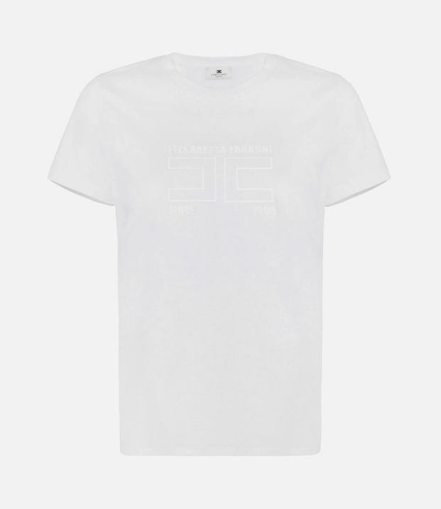 T-SHIRT WITH EMBROIDERED LOGO 
