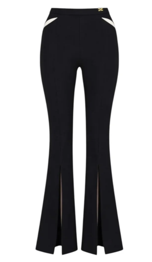 TROUSERS WITH CUT-OUTS AND SLITS 