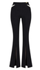 TROUSERS WITH CUT-OUTS AND SLITS