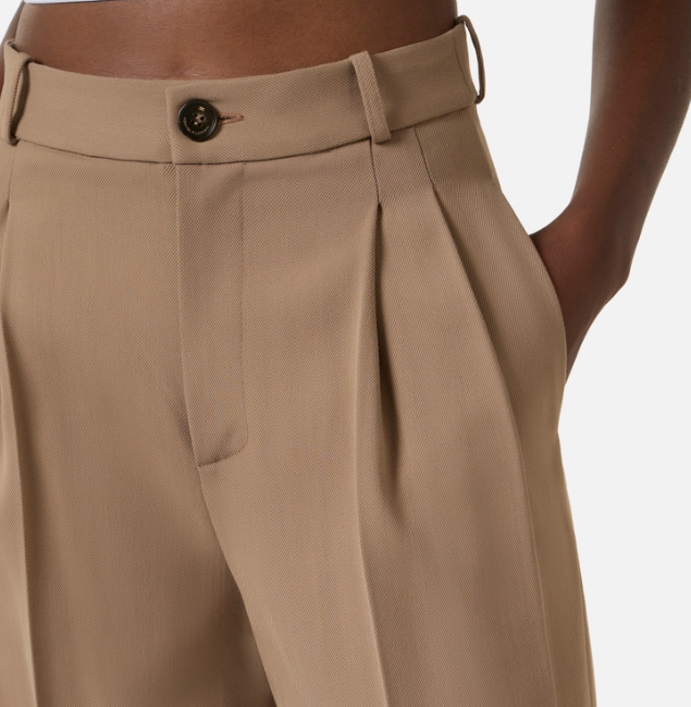 GABARDINE TROUSERS 