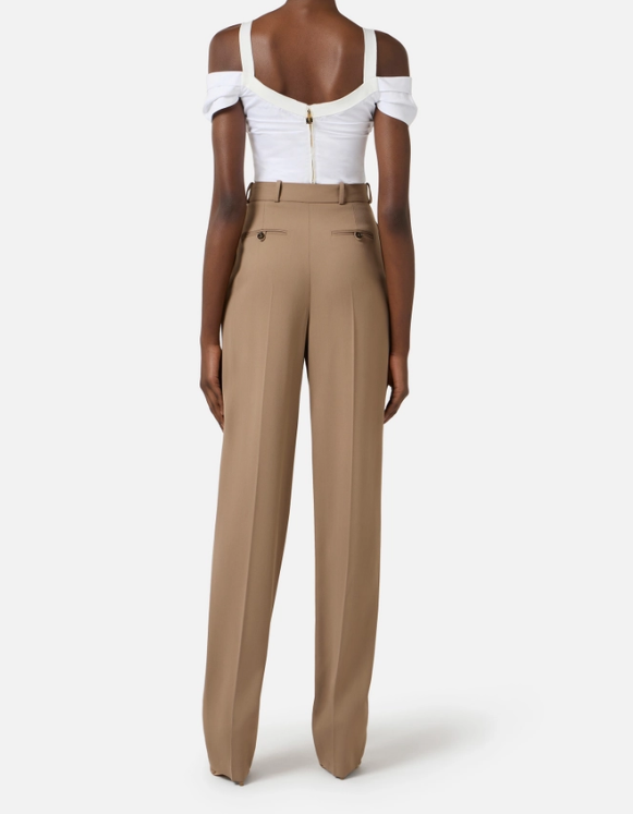 GABARDINE TROUSERS 