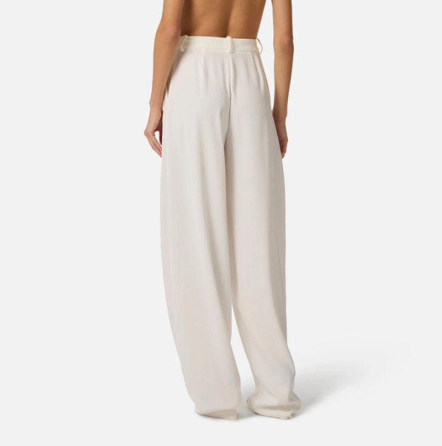 LIGHTWEIGHT CREPE TROUSERS 
