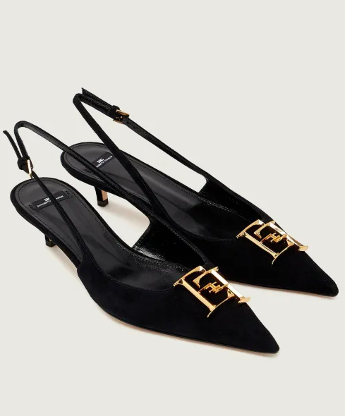 SUEDE SLINGBACK 