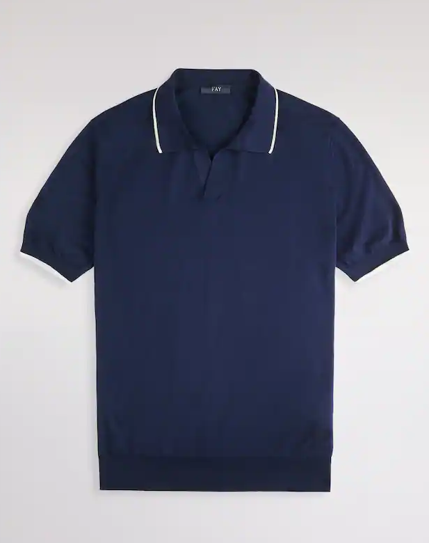 KNITTED POLO SHIRT 