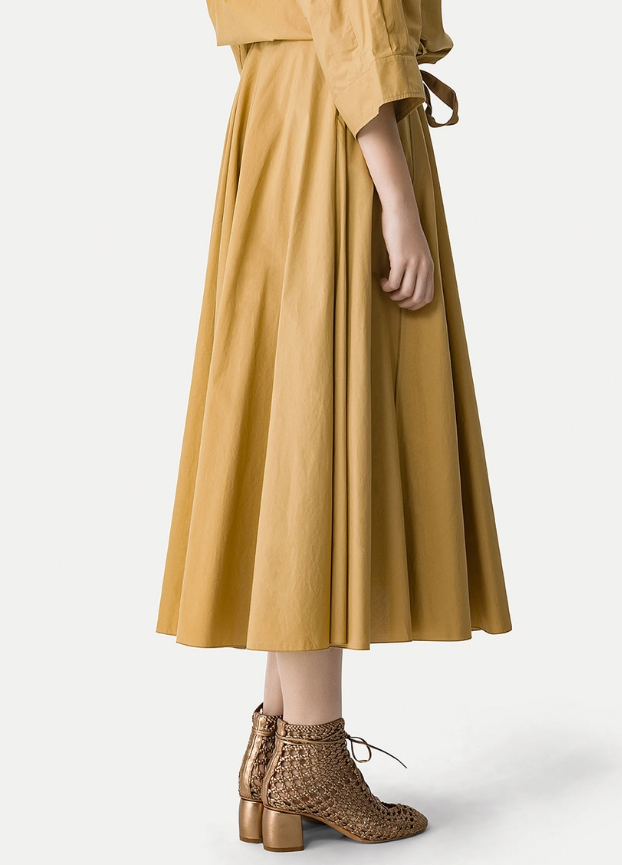 POPLIN SKIRT 