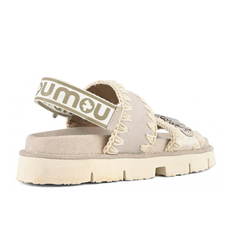 BIO SANDAL SUEDE&CANVAS 