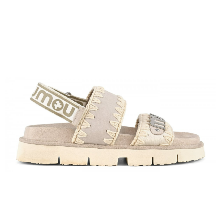BIO SANDAL SUEDE&CANVAS 