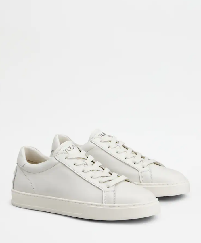 LEATHER SNEAKERS<BR/> 