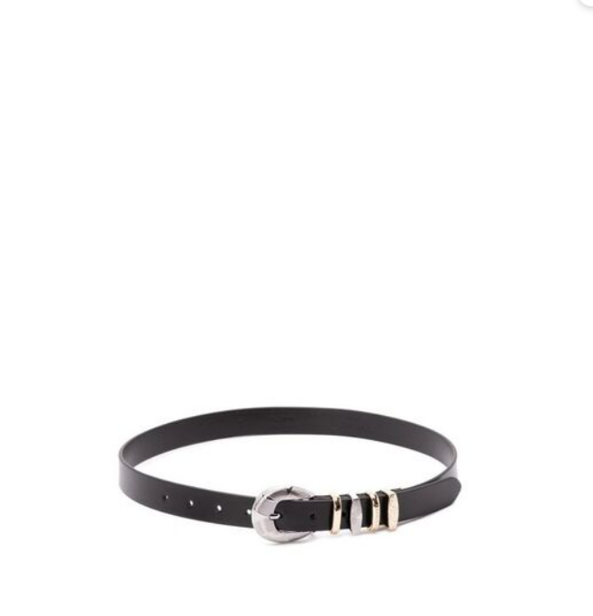 BELT WITH MIXED LOOPS 
