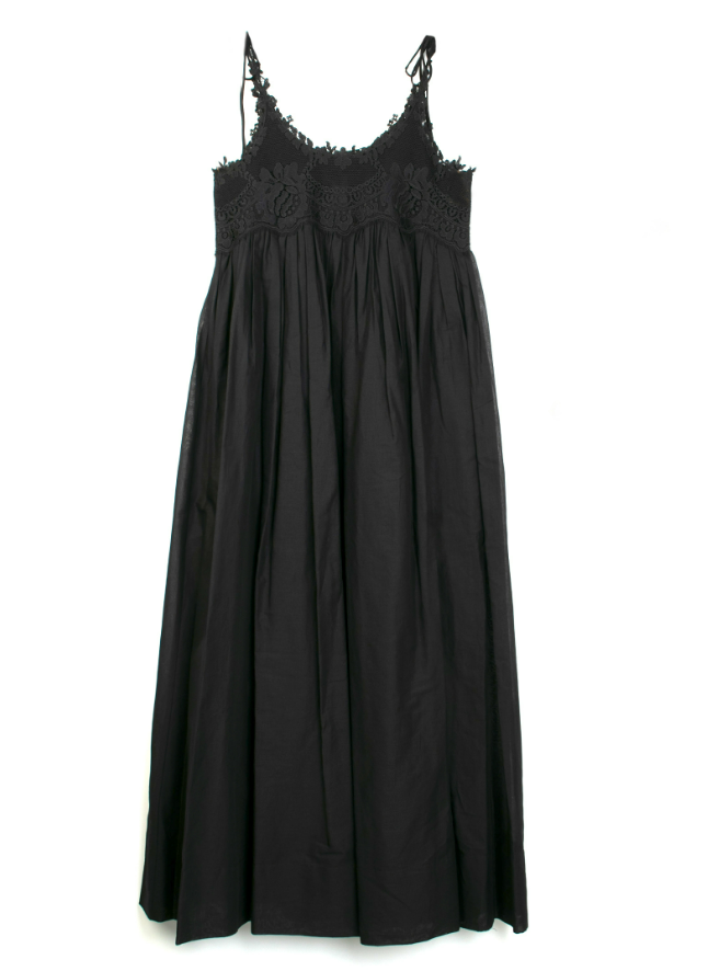 MUSLIN LONG DRESS 