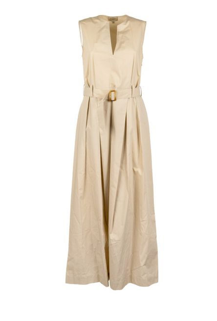 BELTED LONG DRESS 