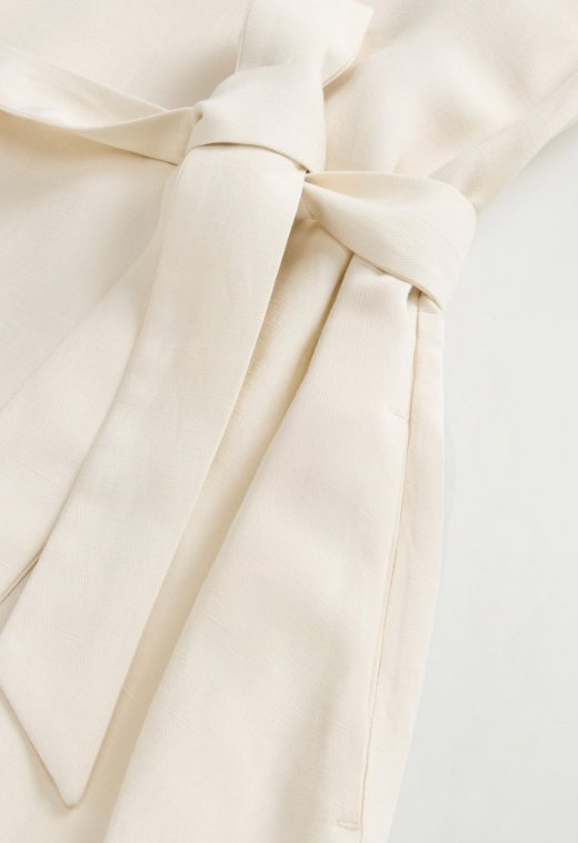 LYOCELL LINEN TANK DRESS 