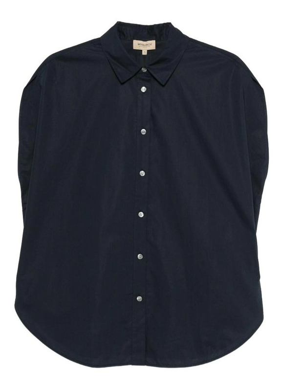 COTTON POPLIN BLOUSE 