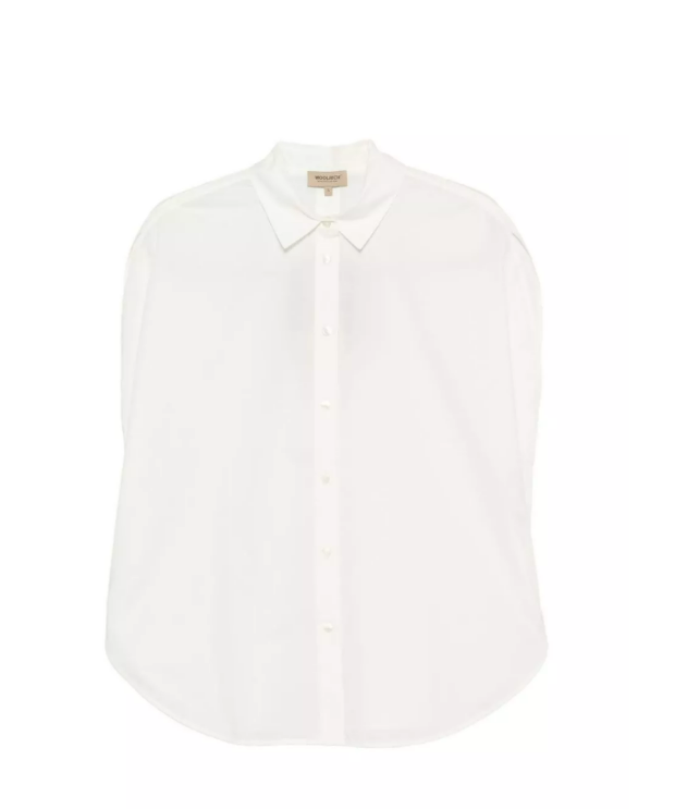 COTTON POPLIN BLOUSE 