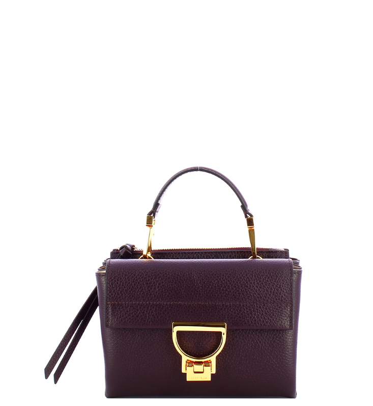 ARLETTIS MINI COCCINELLE E1MD555B701 V87 PRUNE Giglio Luxury