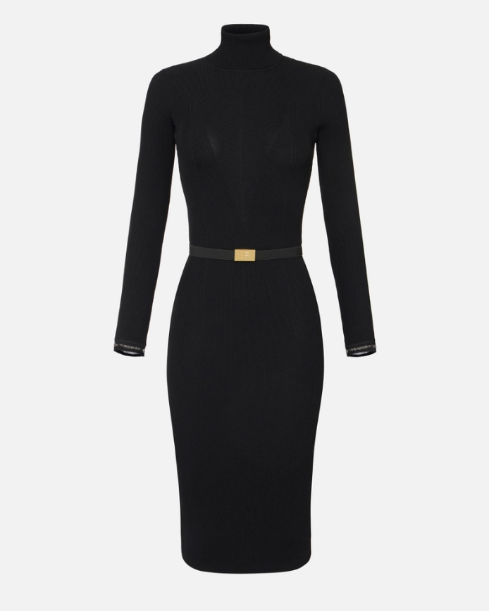 ABITO IN MAGLIA CON CINTURA