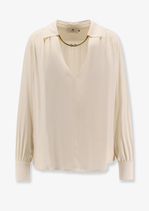 SHIRT WITH JEWEL ACCESSORY