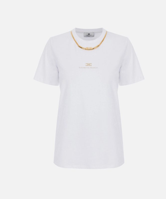 T-SHIRT WITH NECKLACE