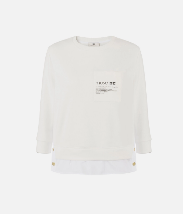 FELPA CON DETTAGLI IN POPELINE