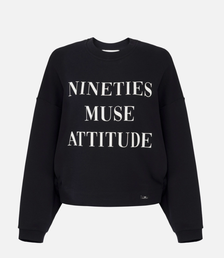 FELPA CON STAMPA LETTERING