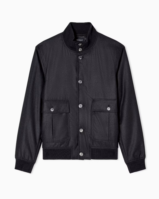 BLOUSON VIRGIN WOOL