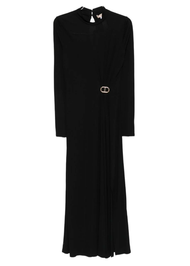 ABITO LUNGO CON DETTAGLIO OVAL T