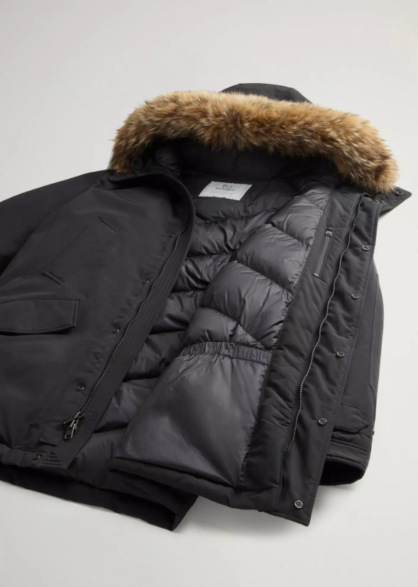 POLAR PARKA WOOLRICH CFWOOU0486MRUT0001 BLK BLACK Giglio Luxury