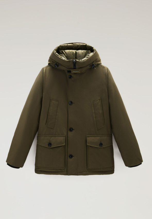 ARCTIC ANORAK WOOLRICH CFWOOU0771MRUT0001 DAG DARK GREEN Giglio