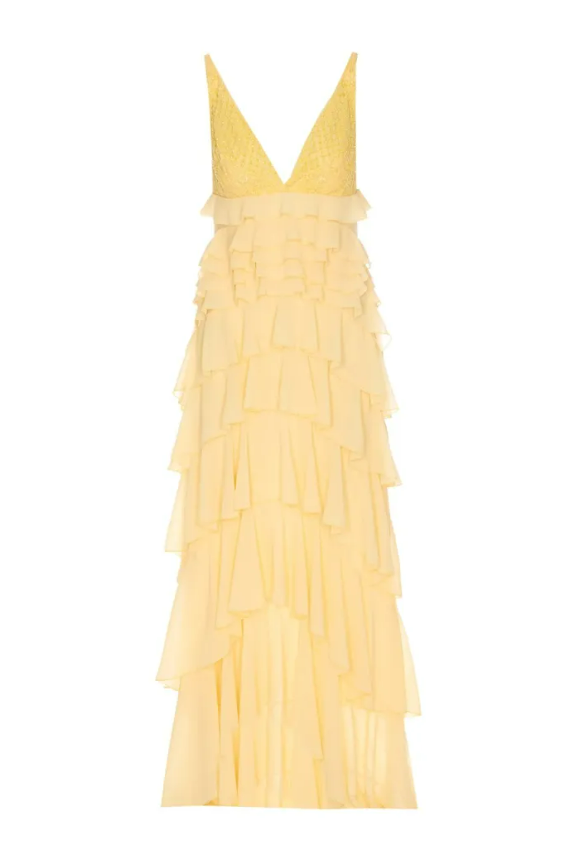 ABITO RED CARPET CON BALZE