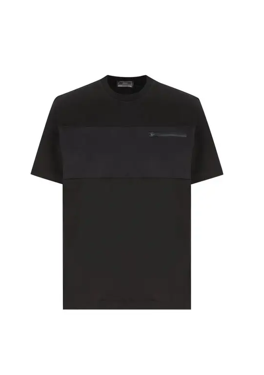 T-SHIRT CON INSERTI IN NYLON