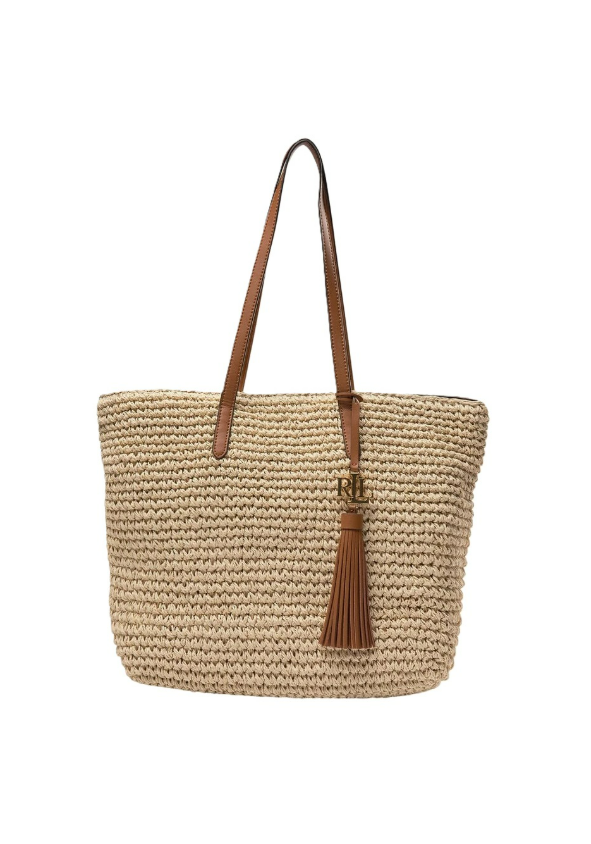 TOTE CROCHET STRAW