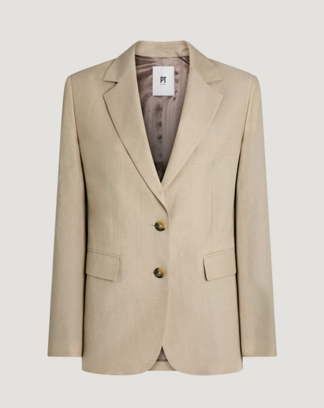 GIACCA IN LANA E LINO