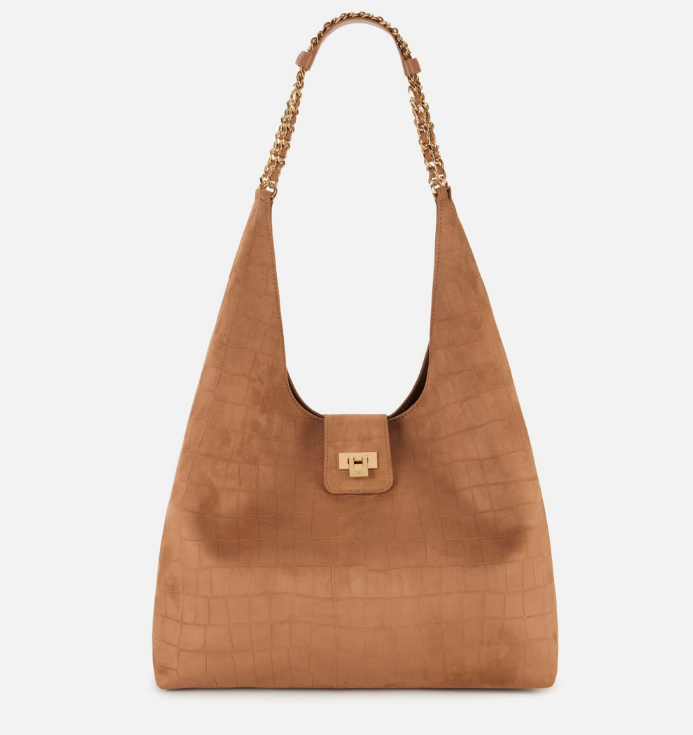 SUEDE HOBO BAG