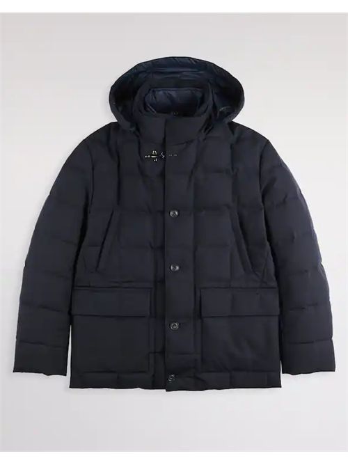 CABAN IN CANVAS MELANGE FAY | NAM36510480XOBU807U807