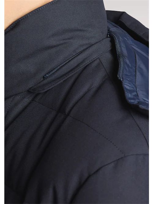 CABAN IN CANVAS MELANGE FAY | NAM36510480XOBU807U807