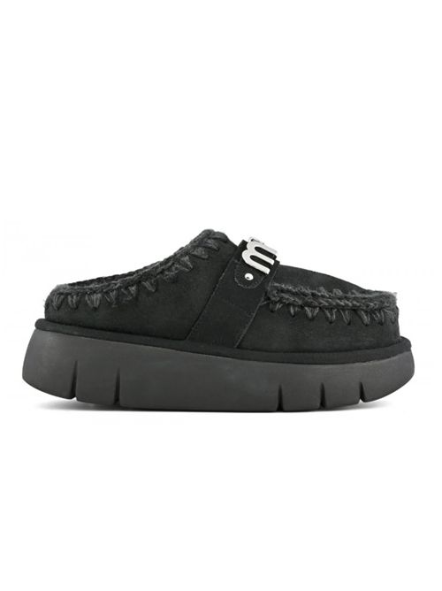 BOUNCE CLOG METAL LOGO MOU | MU.FW531001ABKBK