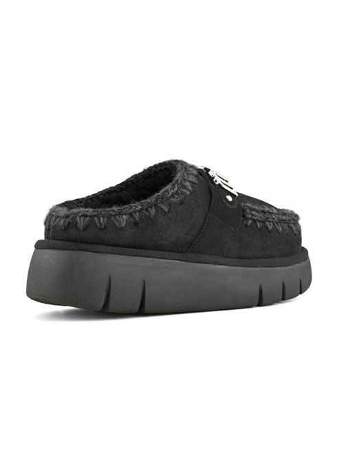 BOUNCE CLOG METAL LOGO MOU | MU.FW531001ABKBK