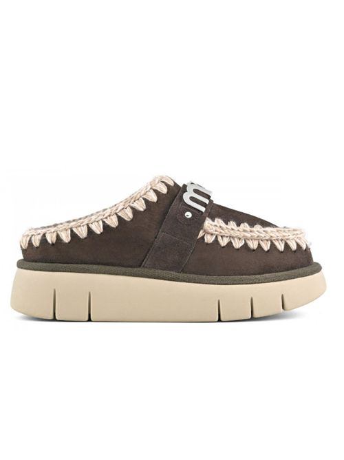 BOUNCE CLOG METAL LOGO MOU | MU.FW531001AMOCHA