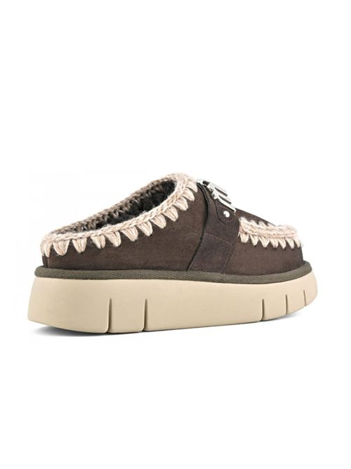 BOUNCE CLOG METAL LOGO MOU | MU.FW531001AMOCHA