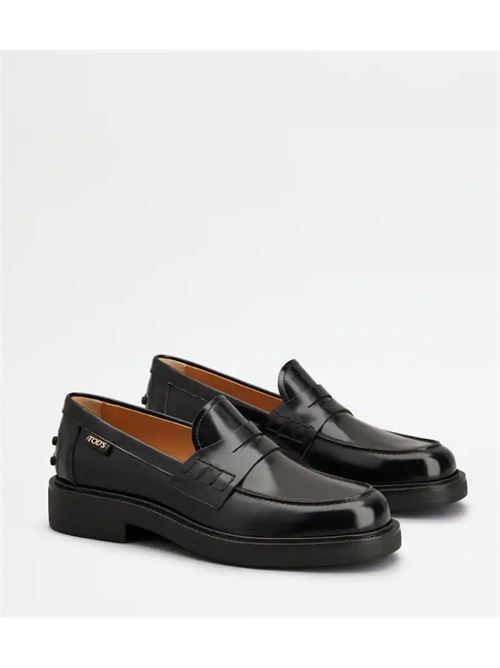 LEATHER LOAFERS TODS | XXW20L0IP70SHAB999B999