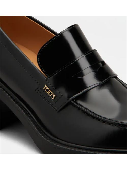 LEATHER LOAFERS TODS | XXW73L0JK40SHAB999B999