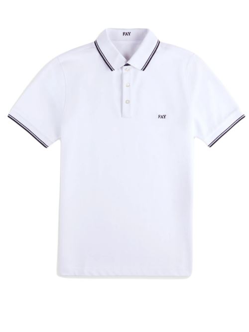 POLO DB COLLAR PIQUET FAY | NPMB250140STDWB001B001