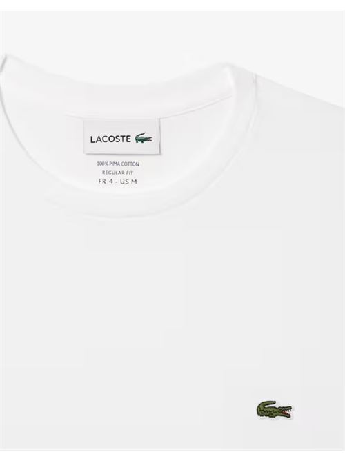 PIMA COTTON T-SHIRT LACOSTE | TH6709001