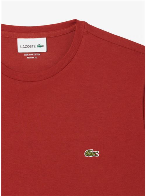 PIMA COTTON T-SHIRT LACOSTE | TH6709AFS