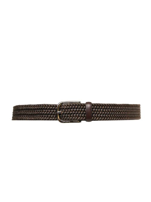 CINTURA IN TESSUTO INTRECCIATO STRETCH ORCIANI | U08163_RAGT.MORO