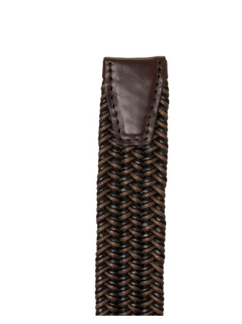 CINTURA IN TESSUTO INTRECCIATO STRETCH ORCIANI | U08163_RAGT.MORO