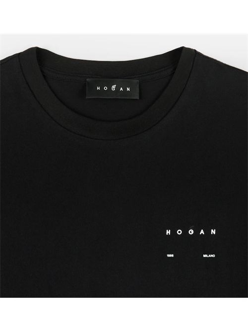 COTTON T-SHIRT HOGAN | KQMB3522360ZFVB999B999