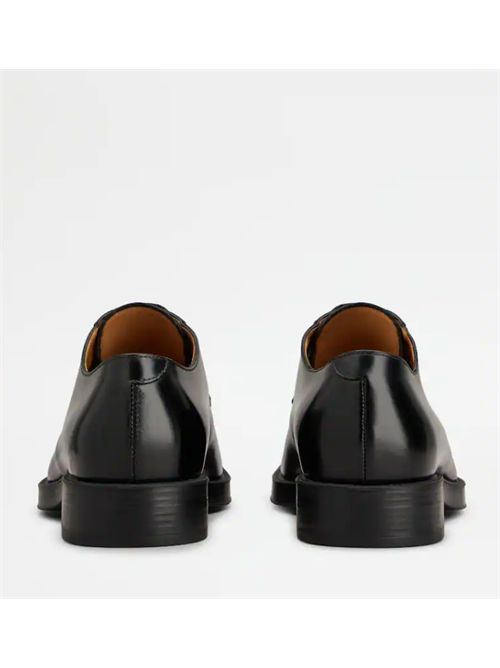 LEATHER LACE-UP TODS | XXM75L0JK80LYGB999B999